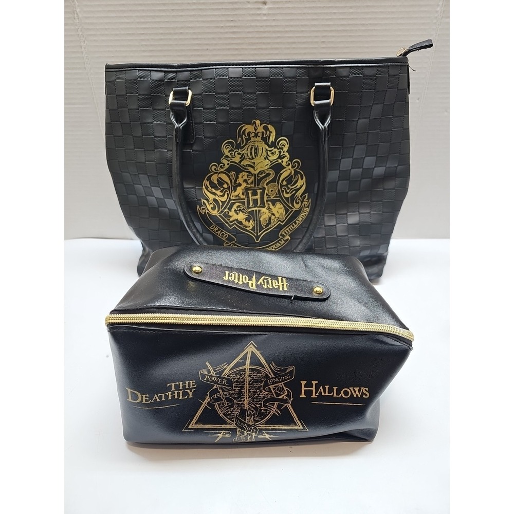 Harry Potter‎ Draco Dormiens Tote Black & Travel Bag
